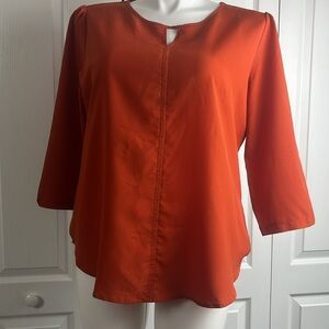 Orange XL Van Heusen Blouse
